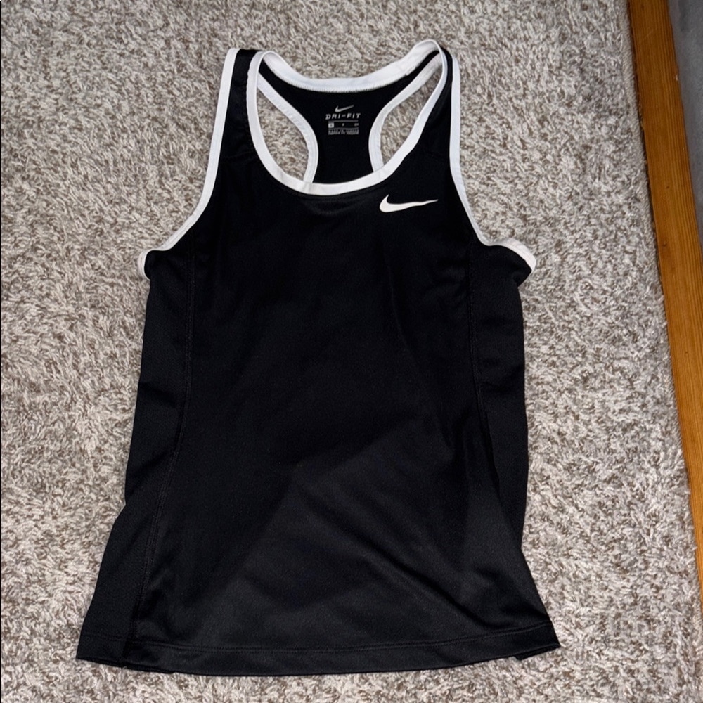 Nike Women's Black Tank Top Size S